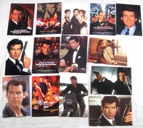 James bond postkarten - 14,