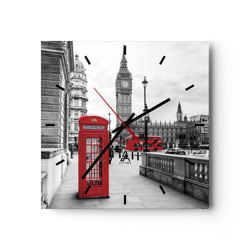 Modern wanduhr 40x40cm - modern,
