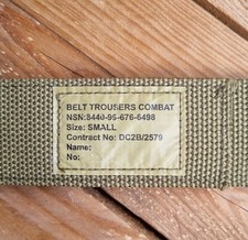 Brit. Gürtel BELT TROUSERS COMBAT mit Klettverschluss - Original Surplus