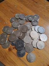 Weiterspielmarken Größe von 5 DM Stück