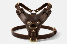 Hundegeschirr aus Echtleder