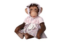 ausdrucksstarkes Affenbaby-32 cm-Asi Asivil-Vinyl-neu im Karton (8)