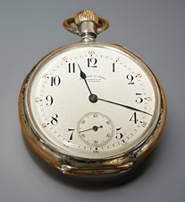 A. Lange Söhne Bei Dresden Taschenuhr Lepine 900er Silber  99,3 Gramm