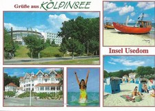AK Grüße aus Kölpinsee Insel Usedom
