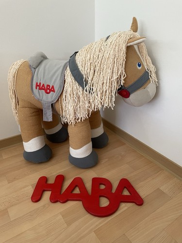 Haba stofftier pferd leopold - stofftier,