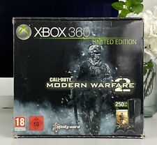 XBOX 360 Limited MODER WARFARE 2 Edition Konsole 250GB mit Verpackung und Spiel
