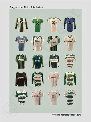 Spvgg greuther fürth trikot - spvgg,