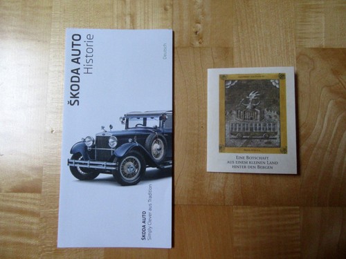 Broschüre prospekt skoda - broschüre,,