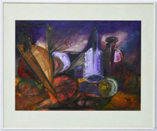 Gemälde Acryl Malkarton