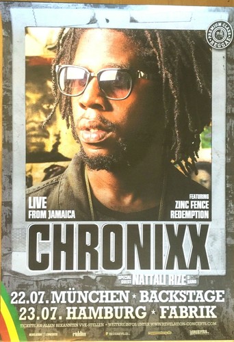 Chronixx 2016 tour - 2016,