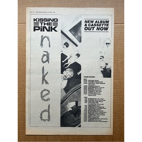 Kissing the pink naked 1983 - naked,