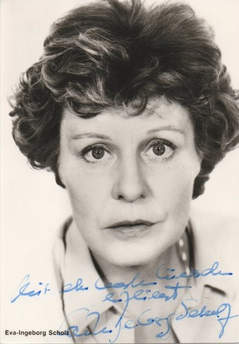 Eva ingeborg scholz - scholz, †