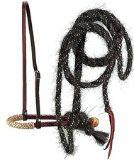 Bosal set mit lederhalfter und - lederhalfter,
