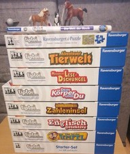 Tiptoi Konvolut 1 Starterset mit Stift  6 Spiele 2 Bücher 1Puzzle 3Figuren