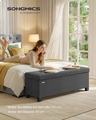 Songmics sitzbank mit - sitzbank,