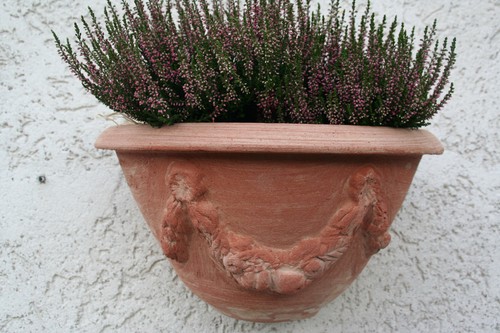 Terracotta wandtopf terrakotta - terracotta,