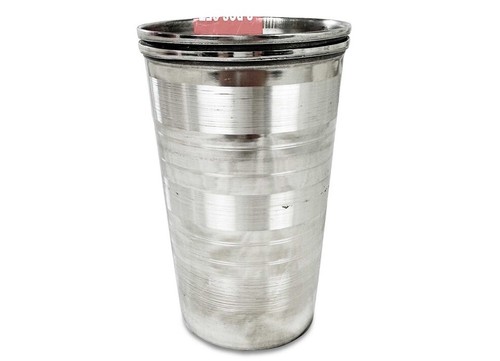 6er set edelstahl - 6er, becher