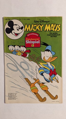 Micky maus heft 1980 7 - heft, nr.