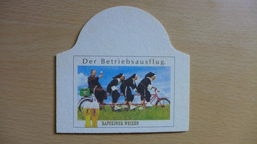 Bierdeckel der betriebsausflug - bierdeckel,