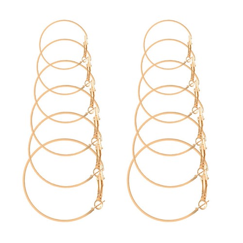Goldfarbenes set mit - set, 6