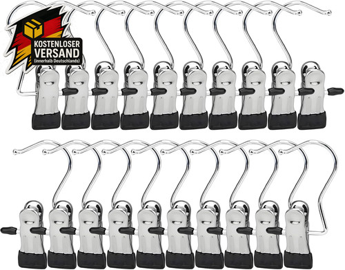 Klemmhaken edelstahl stück - klemmhaken,