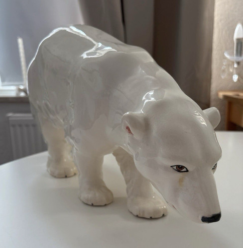 Kunstporzellan eisbär - kunstporzellan,