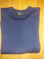 DEVOLD made in Norway  Strick Pullover Gr. XXL 100% Wolle Dunkelblau