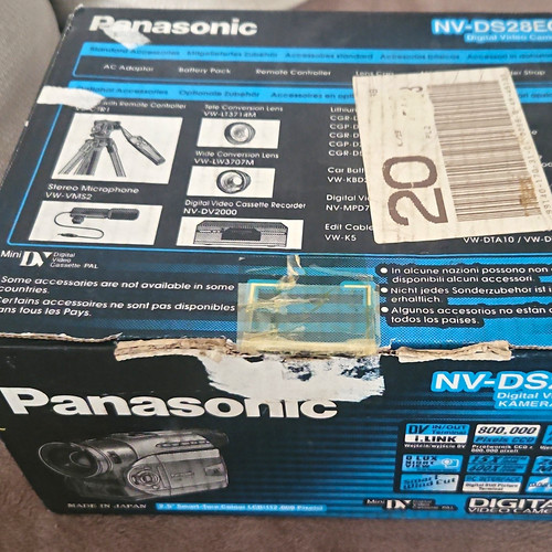 Panasonic ds28 minidv - panasonic,