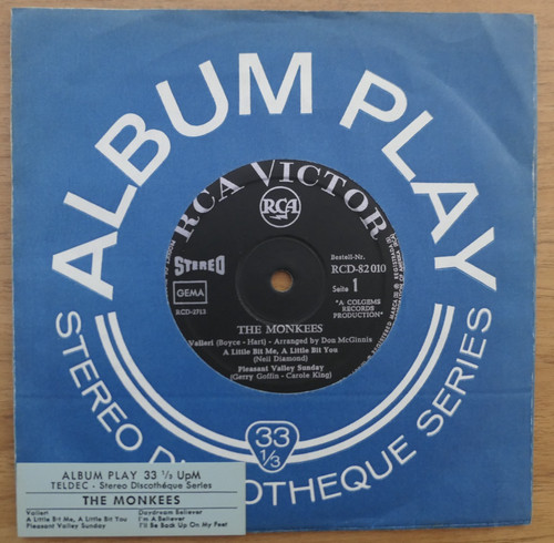 Monkees rca victor - monkees, 7"