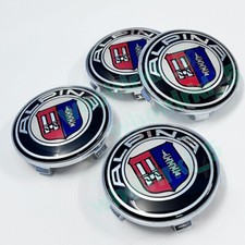 4x 68MM für BMW ALPINA Nabendeckel Felgendeckel Badge Wheel Center Felge NEW