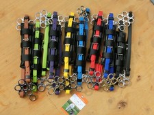 Hackamore SHETTY FLOWER Biothane Edelstahl Glücksrad Pony Gel Gebisslos bunt