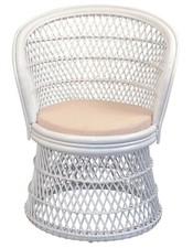 Rattansessel pfauenthron inkl - pfauenthron,
