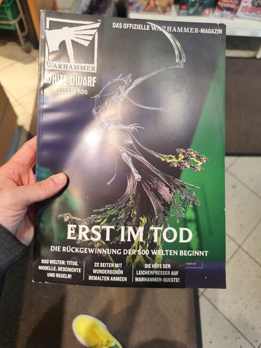 White dwarf ausgabe - white,