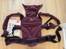 Manduca XT Babytrage. Bordeaux rot. Sehr guter Zustand mit Anleitung.