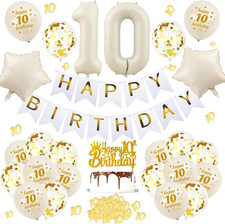 10 Jahre Geburtstag Ballon Set