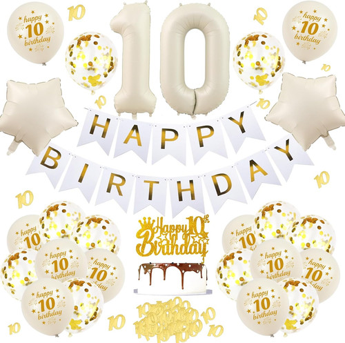 Jahre geburtstag ballon set - jahre,
