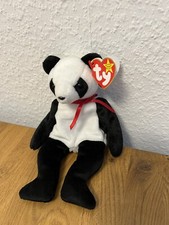 Ty Beanie Babies Fortune der Panda 1997 Neu Mit Etikett