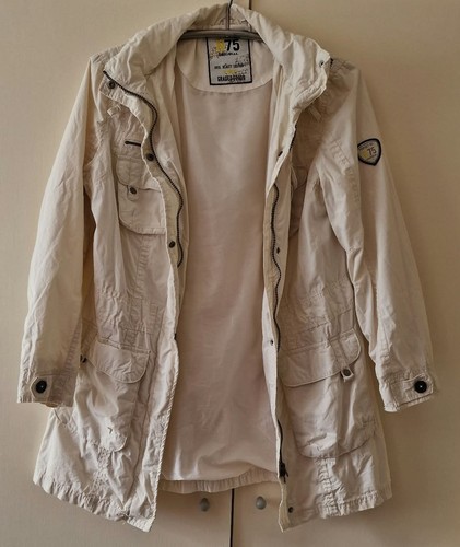 Damen jacke parka mit kapuze - parka,