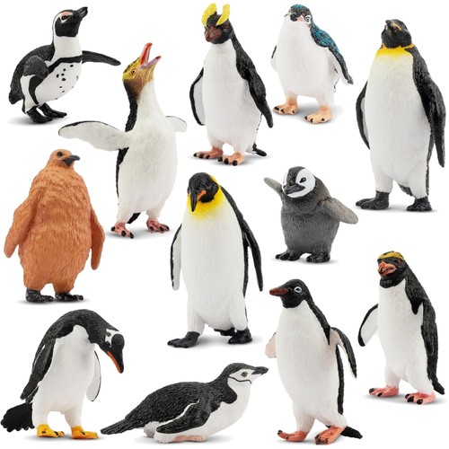 Pinguin tierfiguren set - set, 12