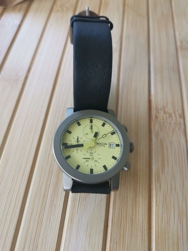 Boccia armbanduhr titanium - armbanduhr,