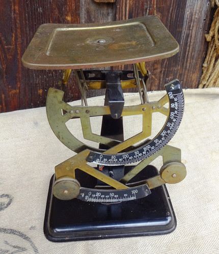 Alte waage mechanische - alte,