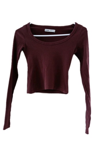 Shirt oberteil top weinrot - shirt,