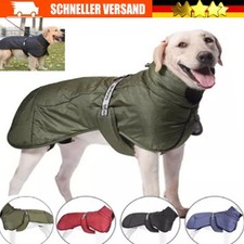 Großer Hund Outdoor Warme Regenmantel Winter Wasserdichte Hundekleidung Jacke!