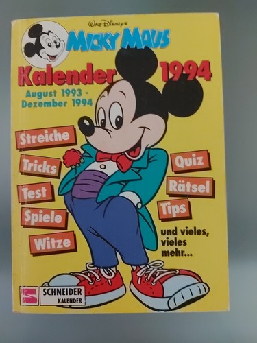 Comic micky maus kalender 1994 - comic,