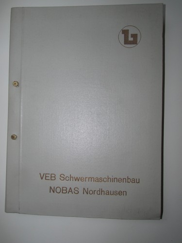 Rarität ddr nobas nordhausen - ddr,