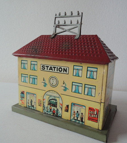 Bahnhof beleuchtet - (alt),
