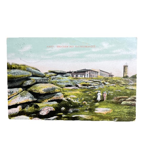 Postkarte brocken - postkarte,