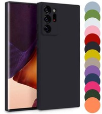 Silikon Hülle für Samsung Galaxy Note 20 Ultra Zweilagig Innenfutter Kameraschut