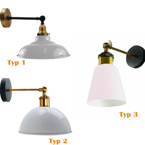 Wandlampe retro e27 klassisch - retro,