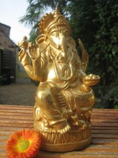GANESHA-Elefantengott-SHIVA-Elefant-Asiatika-Indien-Yoga-Statue-Maus-Asien-Ratte